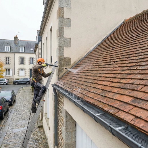 Nettoyage de toiture rennes